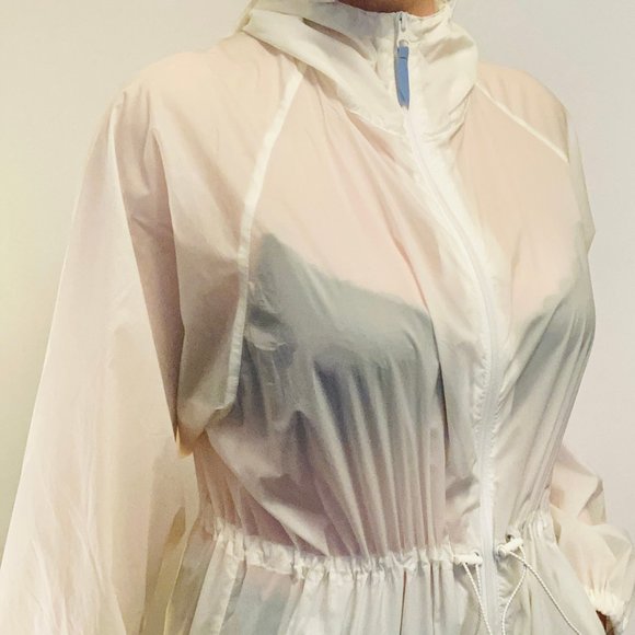 This is The Constant White Clear Overcoat - Picture 1 of 3